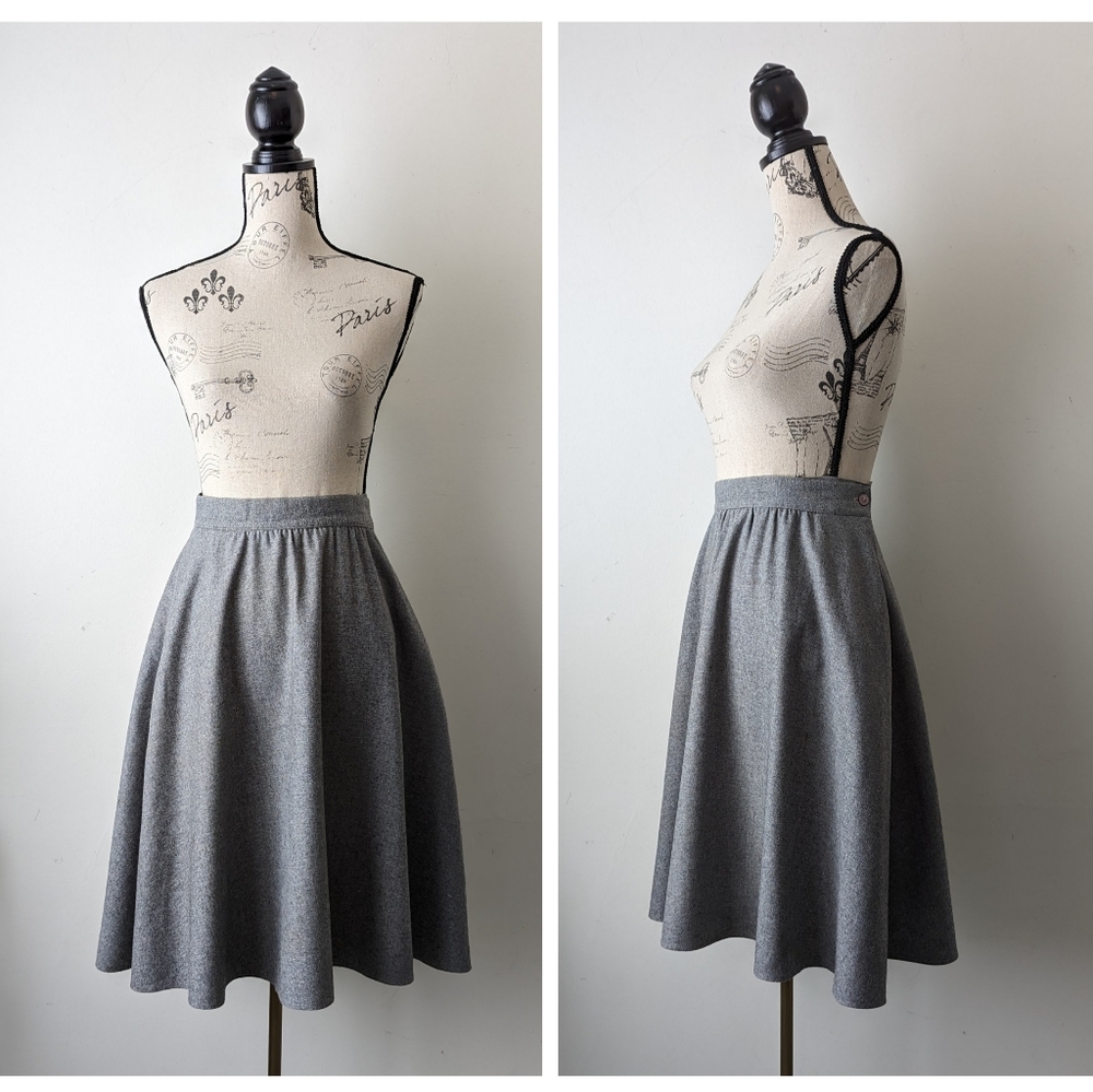 Vintage wool skirt